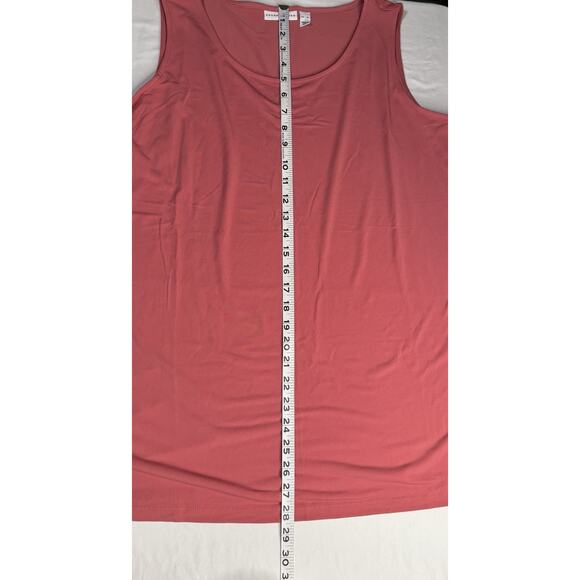 Susan Graver XL Dark Rose Stretch Lace Open Cardigan and Tank Set - Picture 15 of 16